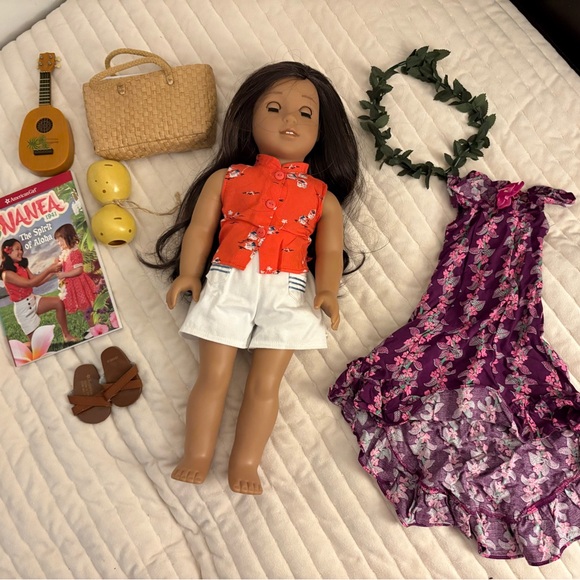 American Girl Nanea Doll with Accessories - Picture 2 of 3